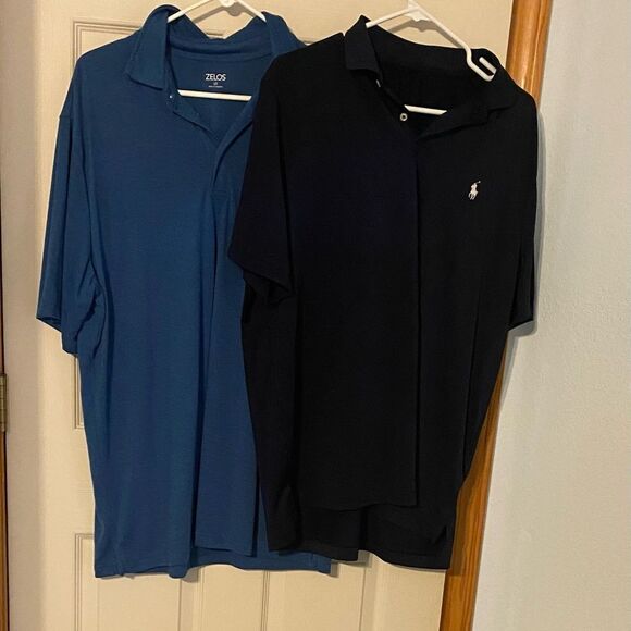 2 nice polo shirts in size large - Picture 1 of 1
